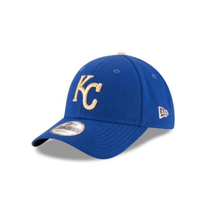 MLB Kansas City Royals Alt The League 9Forty Adjustable (FFD4383) - Blue New Era Caps